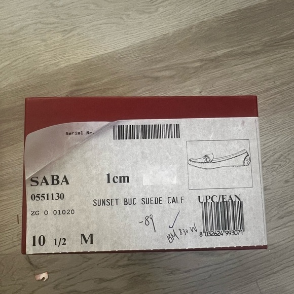 Salvatore Ferragamo - SABA suede loafer slips on women size 10.5M - Picture 8 of 8